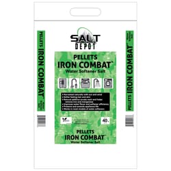 Salt Depot Iron Combat Water Softener Pellet Pellets 40 lb