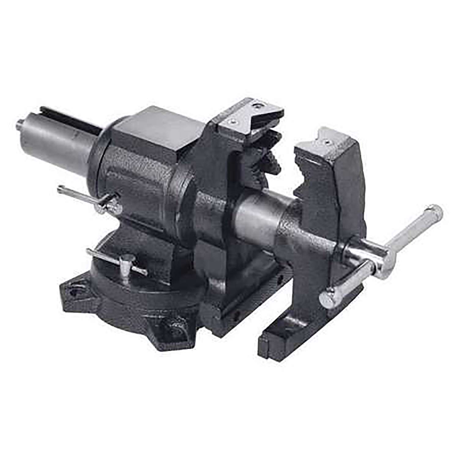 Bessey 5 in. Cast Iron MultiPurpose Bench Vise 360 deg Swivel Base