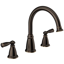 Moen Banbury 2-Handle Bronze Fixed Mount Tub Faucet