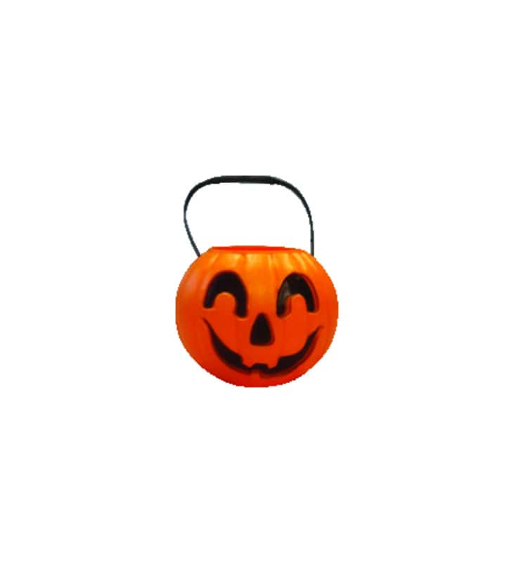 Union Products 8 in. Pumpkin Pail Halloween Decor Ace Hardware