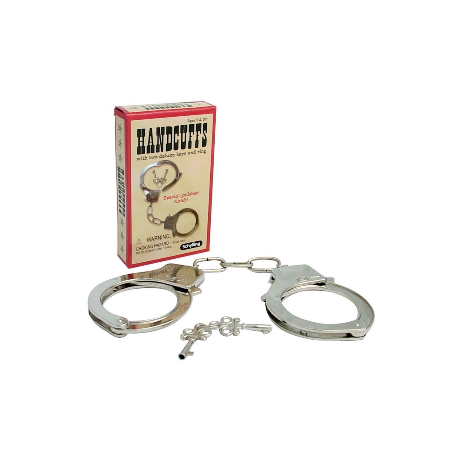 Schylling Metal Hand Cuffs With Keys Silver Mfr# HCUFF - Ace Hardware