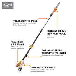 STIHL HTA 135 10 in. Battery Pole Pruner Tool Only