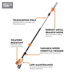 STIHL HTA 135 10 in. Battery Pole Pruner Tool Only