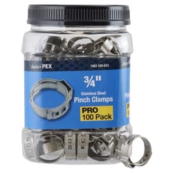 Apollo 3/4 in. Crimp in to Stainless Steel Clamp Rings