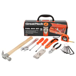 GreatNeck Tool Box Set 16 pc