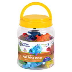 Learning Resources Snap-n-Learn Matching Dinos Assorted 18 pc