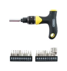 General T-Handle Driver and Bit Set 21 pc