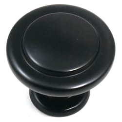 Laurey Newport Transitional Round Cabinet Knob 1-3/8 in. D 1 in. Matte 1 pk