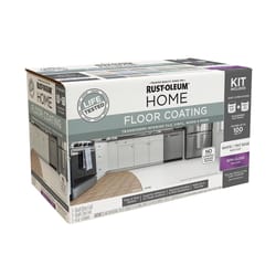 Rust-Oleum Home Semi-Gloss White Tint Base Floor Coating Kit 1 qt