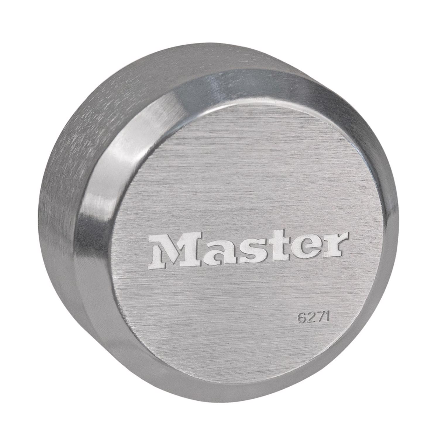 Photos - Other Hand Tools Master Lock ProSeries 2.875 in. W Die-Cast Zinc Pin Tumbler Disk Padlock 6 