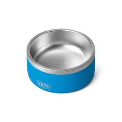 YETI Boomer Big Wave Blue Stainless Steel 4 cups Pet Bowl For Dogs