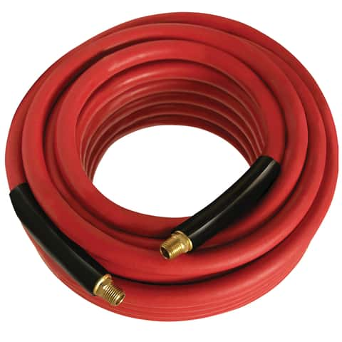 All-Weather Durable Air Hose 1/2 x 50' ft Pneumatic Compressor Rubber –  XtremepowerUS