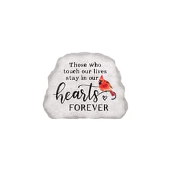 P Graham Dunn 6 in. H X 7 in. L Gray MDF Touch Our Lives Tabletop Sign