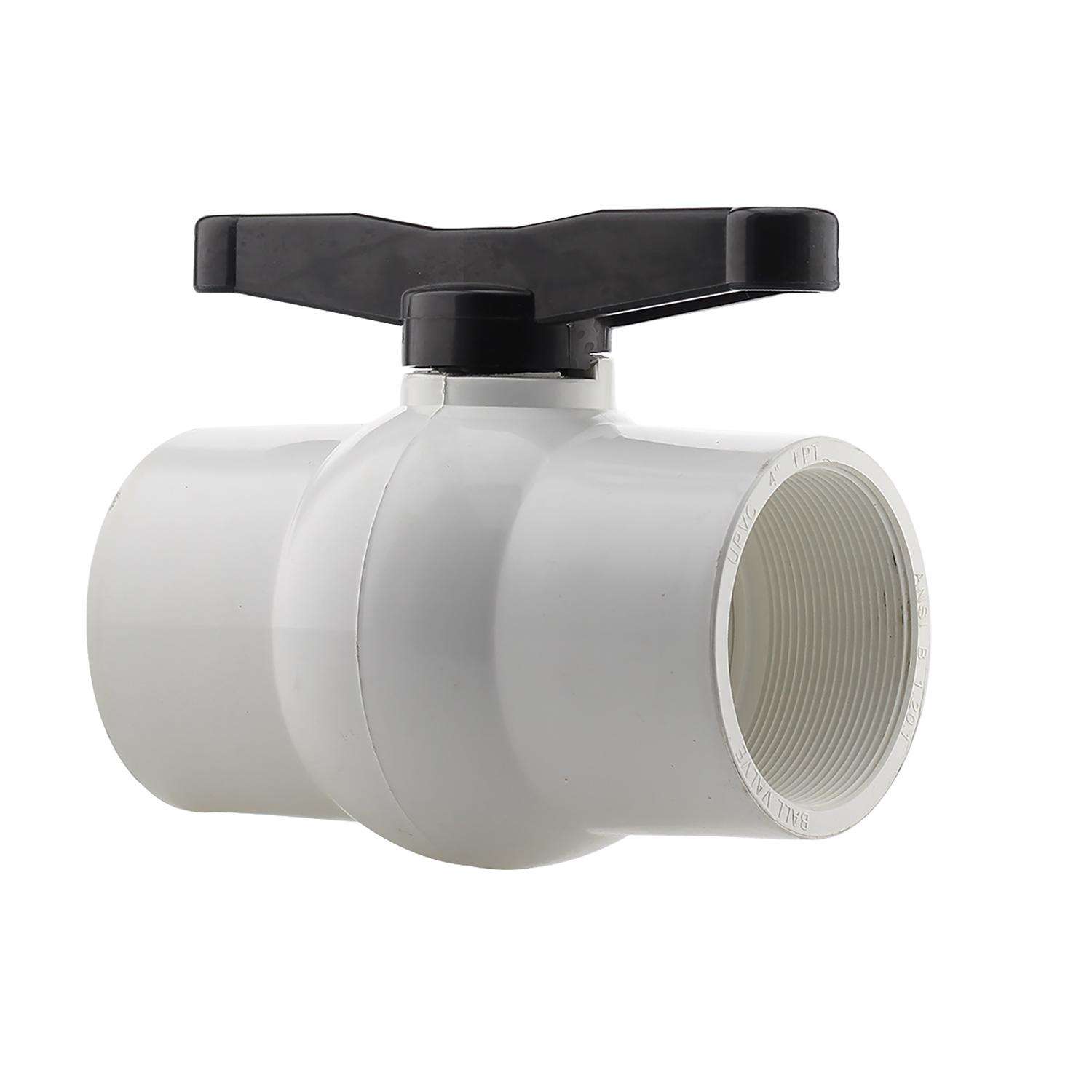 Boshart Industries 4 in. PVC MIP Ball Valve Ace Hardware