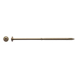 Big Timber No. 17 Ga. X 8 in. L Star Round Head Coarse Construction Screws