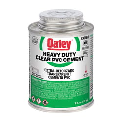 Oatey Heavy Duty Clear Cement For PVC 8 oz