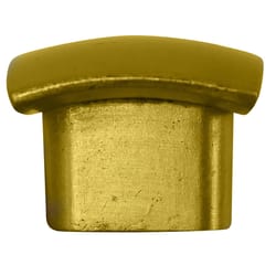 Laurey Aventura Square Cabinet Knob 1-1/2 in. D 1 in. Champagne Bronze 1 pk