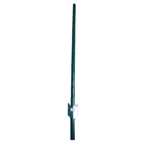 American Posts 60 in. H X 5 ft. L 14 Ga. Powder Coated Green Steel U-Post American Posts 60 in. H X 5 ft. L 14 Ga. Powder Coated Green Steel U-Post