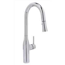 Huntington Brass One Handle Chrome Pull-Down Kitchen Faucet