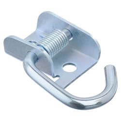 Hampton Small Zinc-Plated Silver Steel 1.625 in. L Rope Binding Hook 150 lb 1 pk