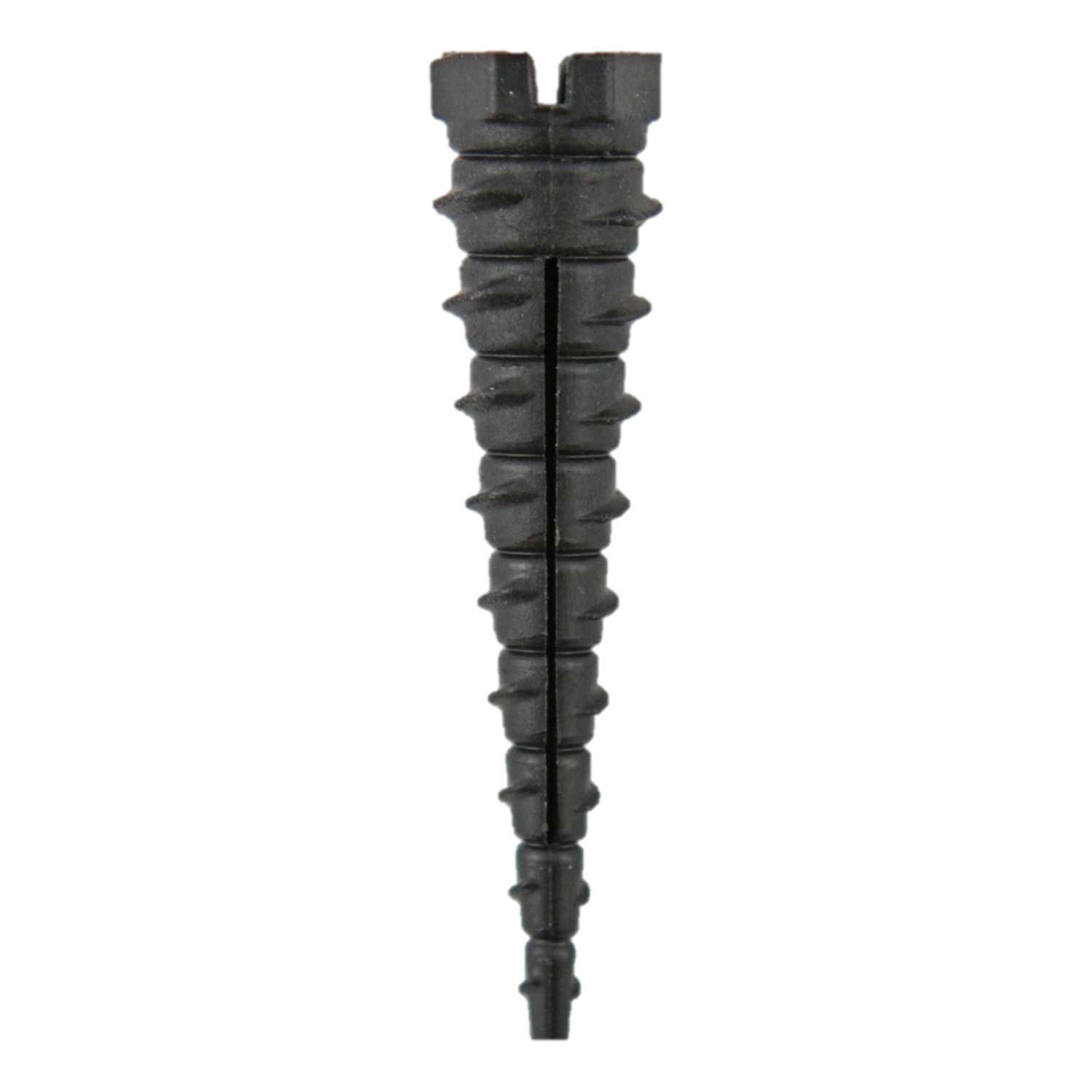 ScrewitAgain 1/4 in. Dia. x 2 in. L Plastic Hex Head Masonry Anchor