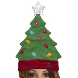 Dyno 17 in. Christmas Tree/LED Santa Hat 1 pk