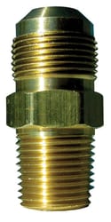 JMF Company 15/16 in. Flare X 1/2 in. D Male Brass Gas Adapter