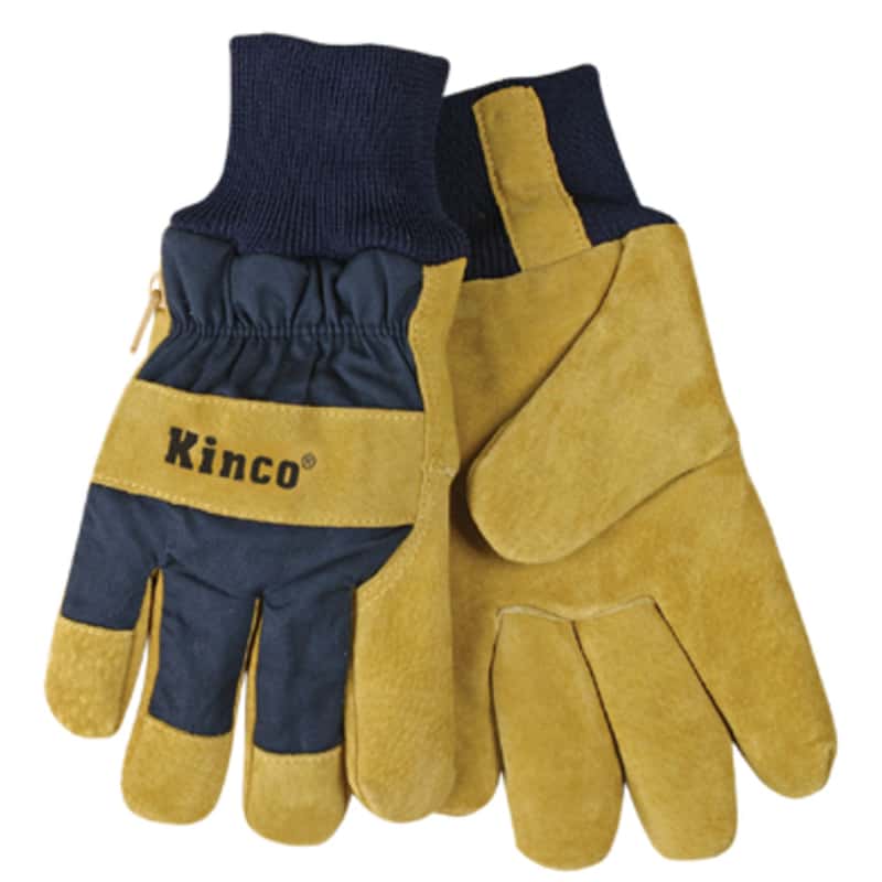 Kinco Men's Outdoor Knit Wrist Work Gloves Gold L 1 pair Ace Hardware