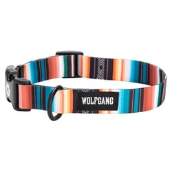 Wolfgang Multicolored LostArt Polyester Dog Collar Small