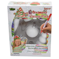 Hey Buddy Hey Pal Treemendous Christmas Ornament Plastic 6 pc