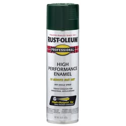 Rust-Oleum Professional Gloss Hunter Green Spray Paint 15 oz