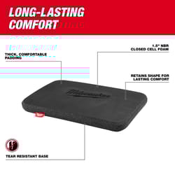 Milwaukee 18.4 in. L X 12.9 in. W Kneeling Pad Black
