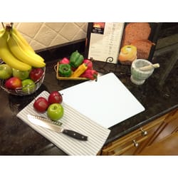 Vance Surface Saver 12 in. L X 5 in. W X 0.16 in. Glass Cutting Board