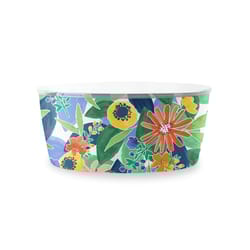 TarHong 158 oz Multicolored Melamine Midsummer Floral Serve Bowl W/Lid 10 in. D 1 pc