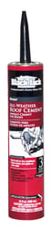 Black Jack  Gloss  Black  Patching Cement  All-Weather Roof Cement  10 oz. 