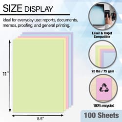 Bazic Products 9.25 in. W X 11 in. L Copy Paper 100 ct