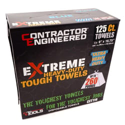 CE Tools Fabric Disposable Towels 9 in. W X 16.75 in. L 260 lb 125 pk