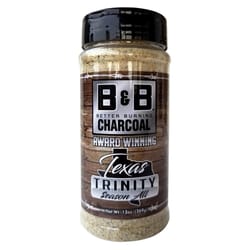 B&B Charcoal Texas Trinity Seasoning Rub 13 oz