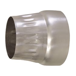 Deflect-O 4 in. D Silver Aluminum Increaser/Reducer