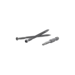 FastenMaster TrapEase No. 20 X 2-1/2 in. L Island Mist Torx Ttap Star Head Composite Deck Screws 350