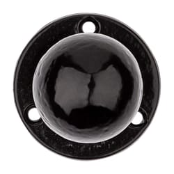 National Hardware 2.87 L Matte Black Steel Knob Pull