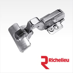 Richelieu RCS Series Nickel Cabinet Hinge 2 pk