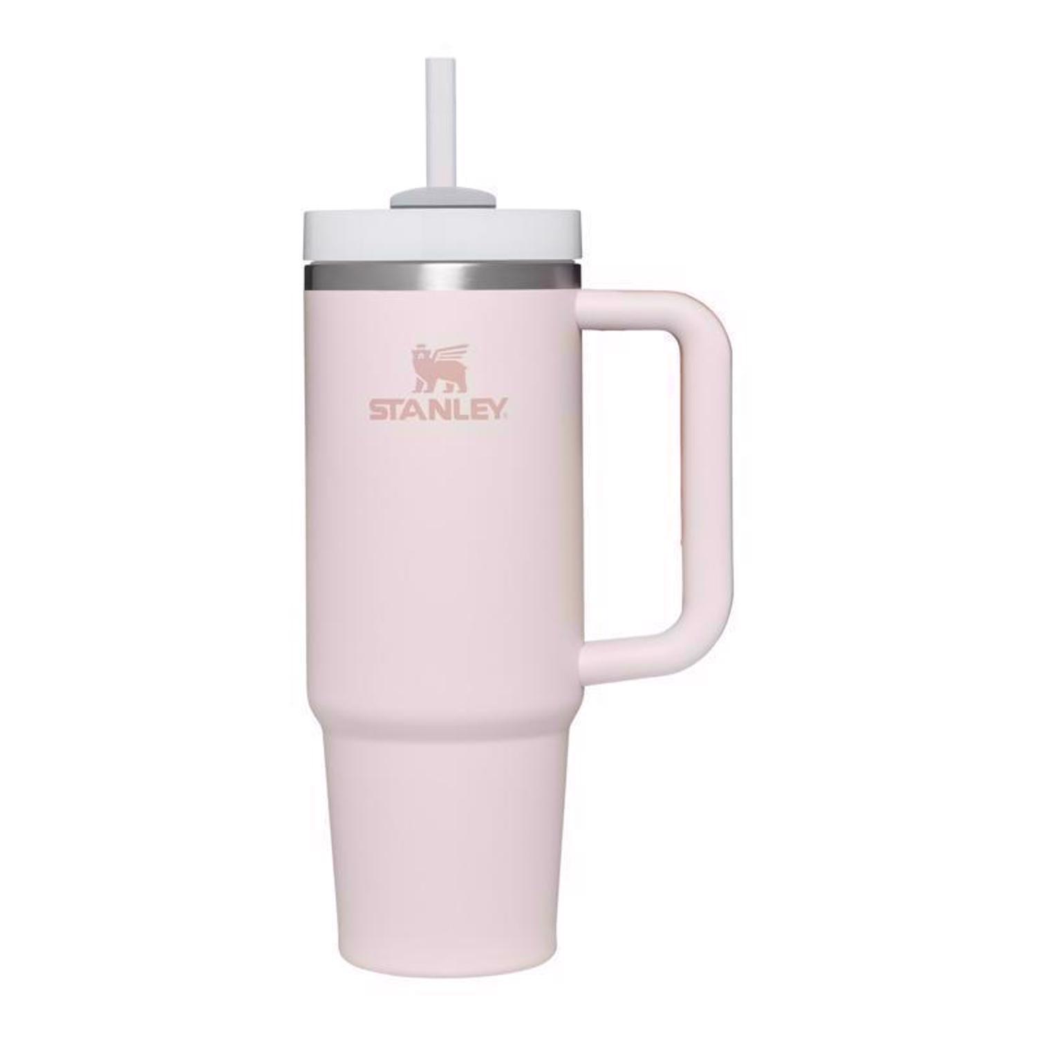 Stanley The Quencher H2.0 FlowState 30 oz Rose Quartz BPA Free Double-wall Vacuum Insulated Tumbler MISSING STRAW