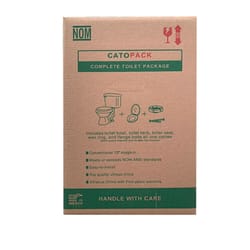 Cato Berlin 1.28 gal White Round Complete Toilet