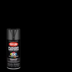 Krylon Fusion All-In-One Gloss Black Paint+Primer Spray Paint 12 oz