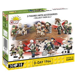 COBI WWII US Army Block Set Multicolored 30 pc