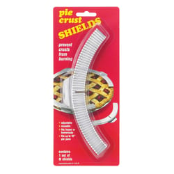 Harold Import 1 in. W X 10 in. L Pie Crust Shield 1 pc