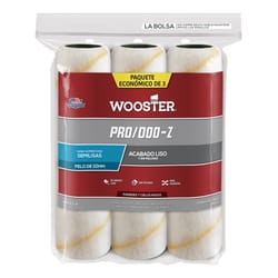 Wooster Pro/Doo-Z FTP Synthetic Blend 9 in. W X 1/2 in. Regular Paint Roller Cover 3 pk