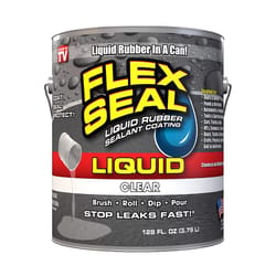 Flex Seal Family of Products Flex Seal Clear Liquid Rubber Sealant Coating 1 gal