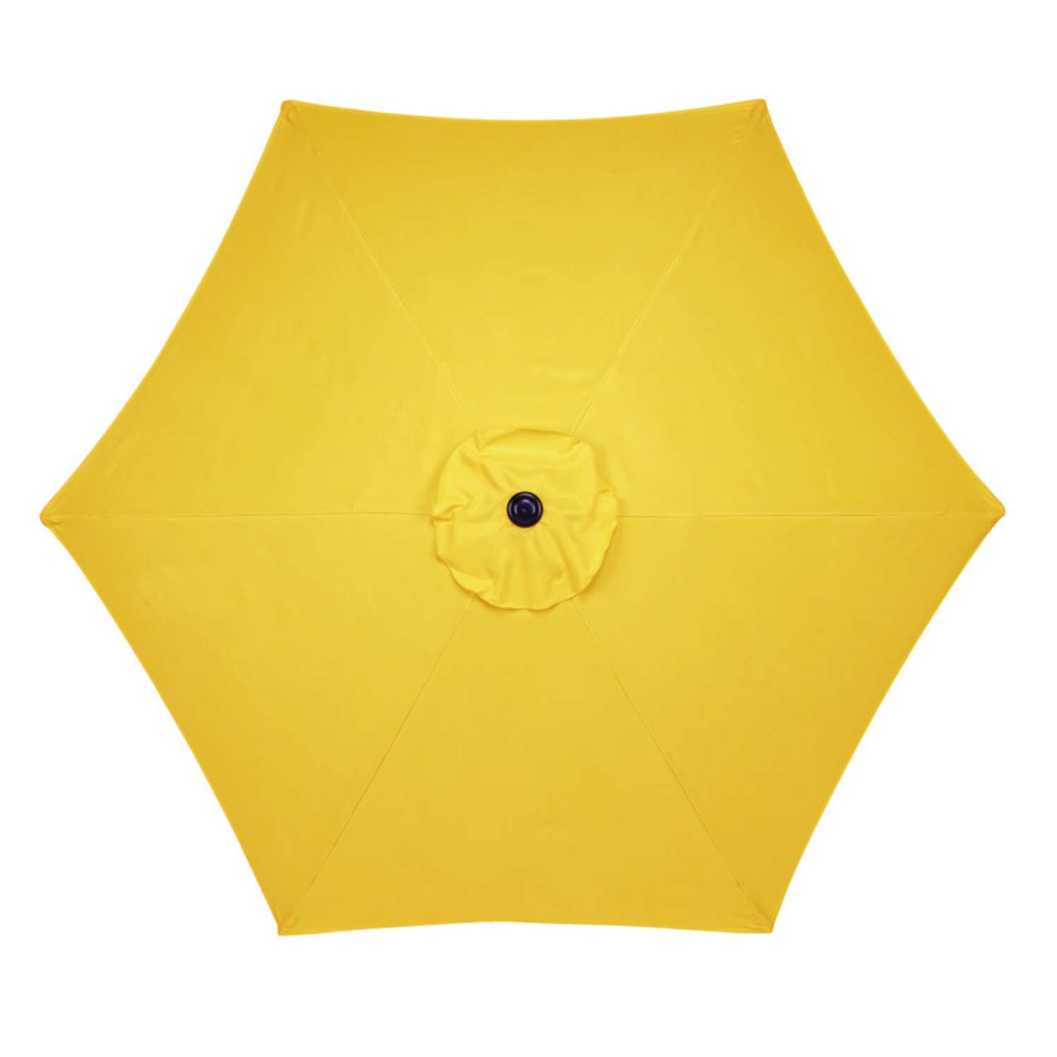 Living Accents 9 ft. Tiltable Yellow Market Umbrella Ace Hardware